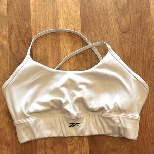 Reebok white Sportsbra